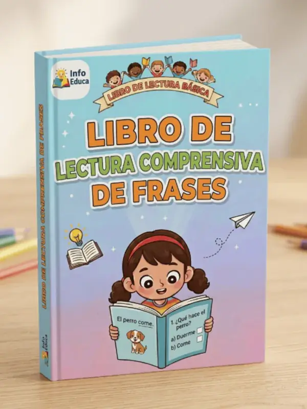 Mockup Libro de Lectura de Frases