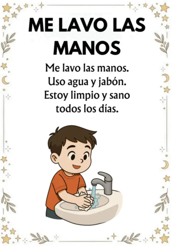 Carta Me lavo las manos