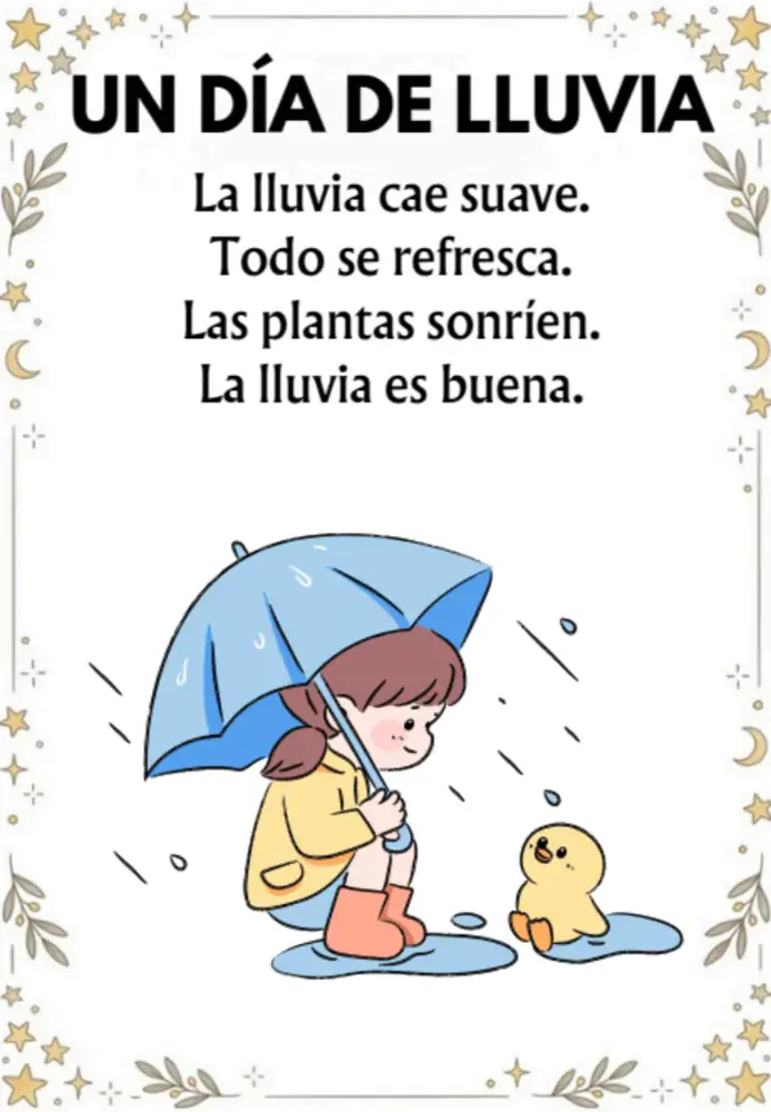 Carta Un día de lluvia