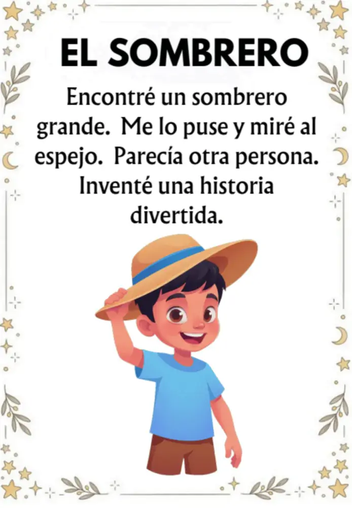 Carta El sombrero